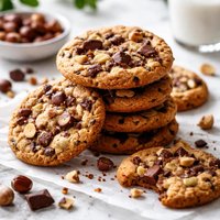 Hazelnut Chocolate Chip Cookies