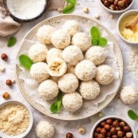 Hazelnut Coconut Balls Serbian Rafaelo Kuglice