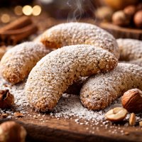 Hazelnut Crescents