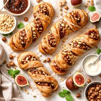 Hazelnut Fig Twists