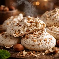 Hazelnut Meringues