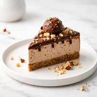 Hazelnut Rocher Cheesecake No Bake