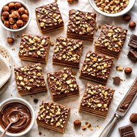 Hazelnut Slice Bars