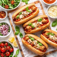 Healthier Meatball Subs