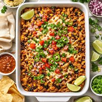 Healthier Mexican Chicken Casserole