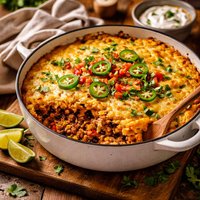 Healthier Tamale Casserole
