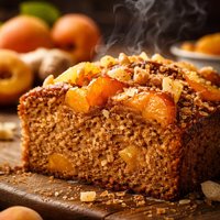 Healthy Apricot Ginger Cake
