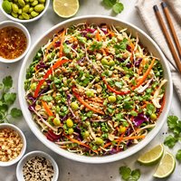 Healthy Asian Style Cabbage Salad