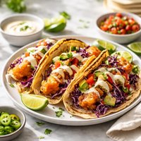 Healthy Baja Fish Tacos