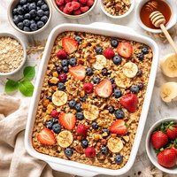 Healthy Baked Oatmeal