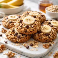 Healthy Banana Cookies