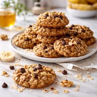 Healthy Banana Drop Cookies