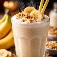 Healthy Banana Milkshake