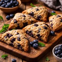 Healthy Blueberry Scones
