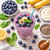 Healthy Blueberry Smoothie