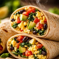Healthy Breakfast Burritos