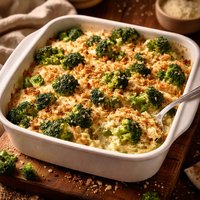 Healthy Broccoli Gratin
