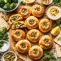 Healthy Broccoli Knishes Passover