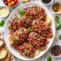 Healthy Bruschetta Chicken