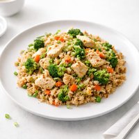 Healthy Chicken Fried Rice Low G I
