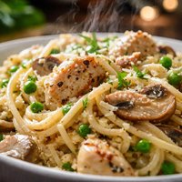 Healthy Chicken Tetrazzini