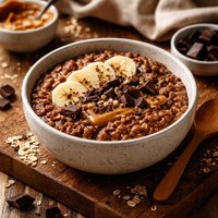 Healthy Chocolate Oatmeal Porridge