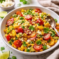 Healthy Corn and Tomato Salad