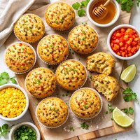 Healthy Cornbread Muffins