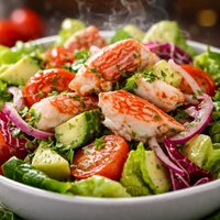Healthy Crab Salad