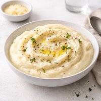 Healthy Creamy Parmesan Mashed Potatoes