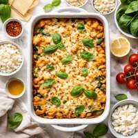 Healthy Diabetic 4 Cheese Spinach Lasagna Ala Elswet