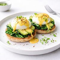 Healthy Eggs Benedict