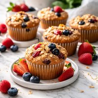 Healthy Fruit Muffins