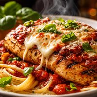 Healthy Grilled Chicken Parmesan