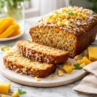 Healthy Hawaiian Mango Bread