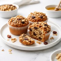 Healthy Kashi Cereal Raisin Muffins