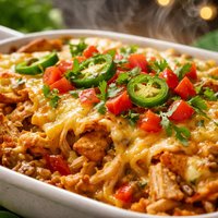 Healthy King Ranch Casserole