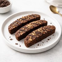 Healthy Low Calorie Chocolate Biscotti
