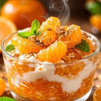 Healthy Mandarin Orange Dessert