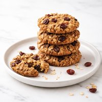 Healthy Oatmeal Raisin Cookies