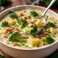 Healthy Potato Broccoli Soup