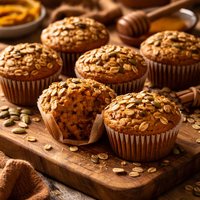 Healthy Pumpkin Muffins