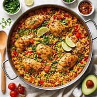 Healthy Stove Top Arroz Con Pollo