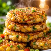Healthy Sweet Corn Cakes