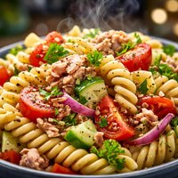 Healthy Tuna Pasta Salad