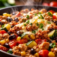 Healthy Turkey Hot Dish