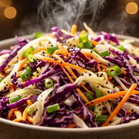 Healthy Vegan Coleslaw