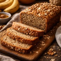 Healthy Wheat Banana Bread