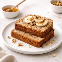 Healthy Whole Grain Banana Bread
