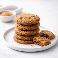 Healthy Whole Wheat Molasses Cookies